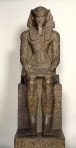 Estatua que se atribuye a la imagen de Sobekemsaf